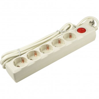Cетевой фильтр UNIEL S-GSU5-5 IVORY Cетевой фильтр UNIEL S-GSU5-5 IVORY