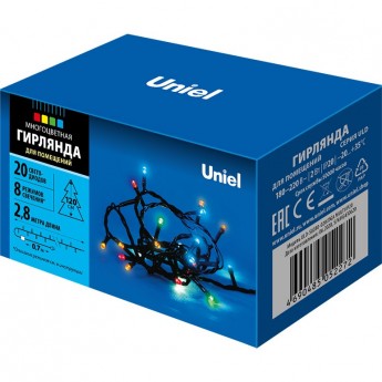 Гирлянда UNIEL ULD-S0280-020/DGA MULTI IP20 Гирлянда UNIEL ULD-S0280-020/DGA MULTI IP20