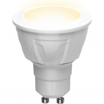 Лампа светодиодная UNIEL LED-JCDR 6W/WW/GU10/FR PLP01WH картон Лампа светодиодная UNIEL LED-JCDR 6W/WW/GU10/FR PLP01WH картон