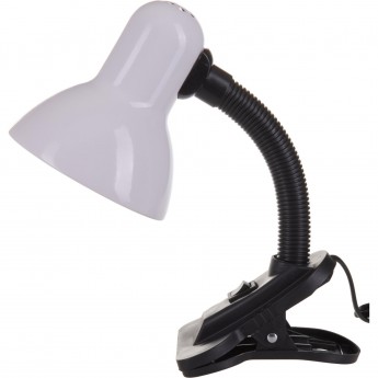 Светильник настольный UNIEL TLI-202. Цоколь E27. Цвет белый Светильник настольный UNIEL TLI-202. Цоколь E27. Цвет белый